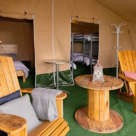Glamping Safari Style Роскошный шатер