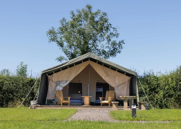 Glamping Safari Style Роскошный шатер