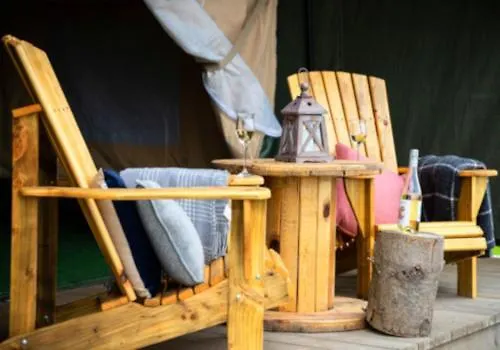 Glamping Safari Style Luxussátor Roscommon